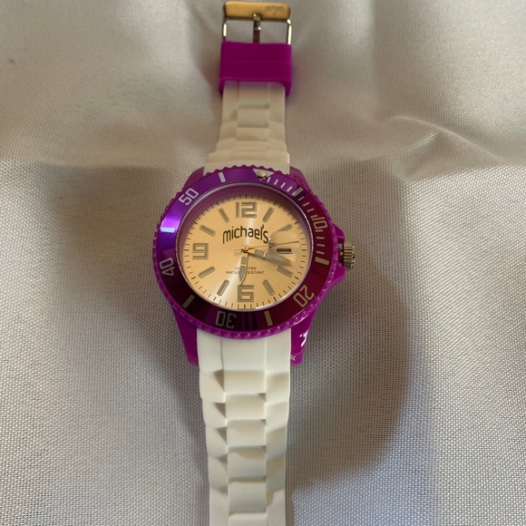 Michael’s Swimwear Other - 🎉HOST PICK🎉. NWOT Michael’s Swim & Dive Watch in Purple & White!